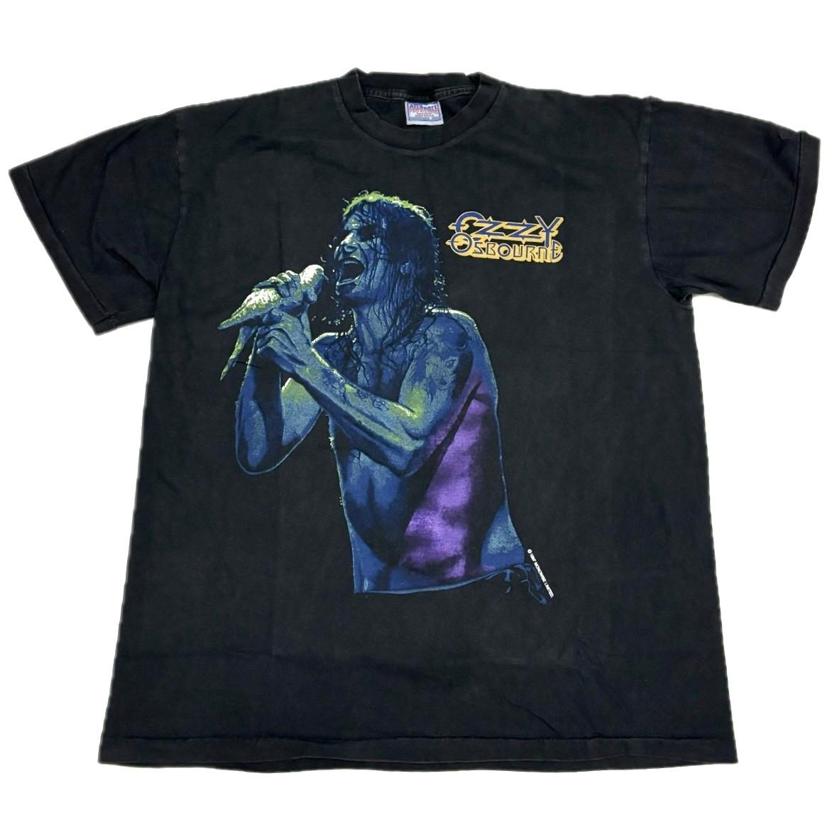 Vintage Ozzy Osbourne Doves Head Tour 90s Band 1997 RIP Size XL T-Shirt REPRINT S