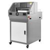Elektrischer Papierabschneider, Programmierbare Metall-Papierabschneidemaschine, 457 mm Schnittbreite, 58 mm Schnittstärke, Elektrischer hydraulischer Guillotinen-Trimmer