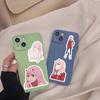 DARLING In the FRANXX Colorful Stickers, 60 Pieces (not Repeated), Waterproof and Sunscreen.