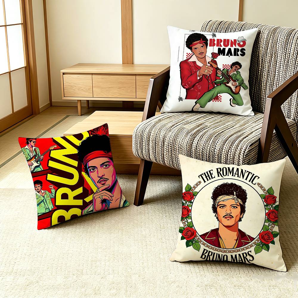 COOL Der ROMANTISCHE BBruno Mars Kissenbezug Bedruckter Kissenbezug Für Wohnzimmer Sofa Kissenbezug