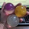 3Pcs Childrens Toys Large Bouncy Balls 55Mm Party Favors For Kids Balle Rebondissante Carnival Prizes Stocking Stuffers Gifts