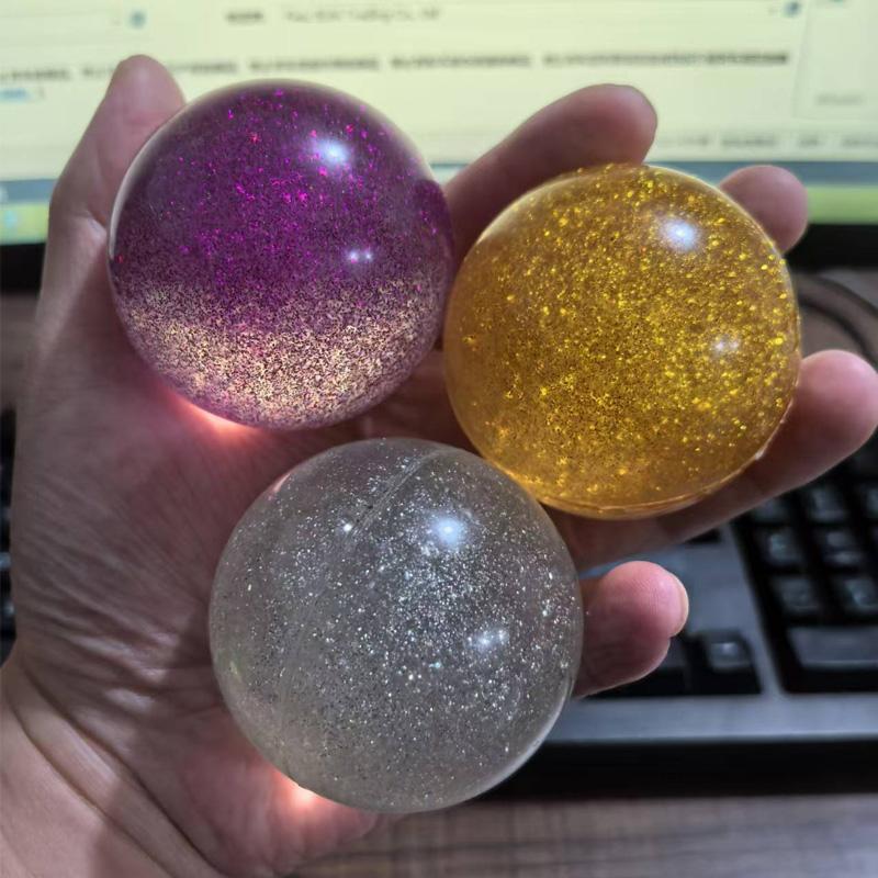 

3PCS Assorted Colors Jumbo Super Bouncy Balls 55MM Balle Rebondissante Birthday Party Favors Carnival Prizes Gifts For Kids