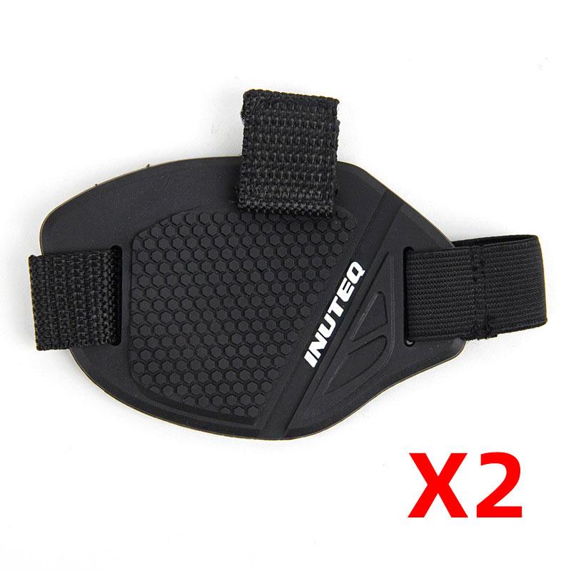 1/2pcs Motorcycle Shift Pad Rubber Boot Protective Cover Adjustable Shifter Shield Anti Slip Pad Universal Shoe Cover Protection