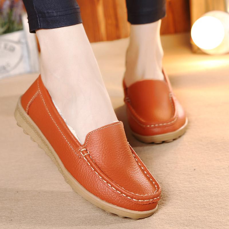 Cheap Fashion Women Comfortable Winter Warm Soft Cotton Leisure Shoes