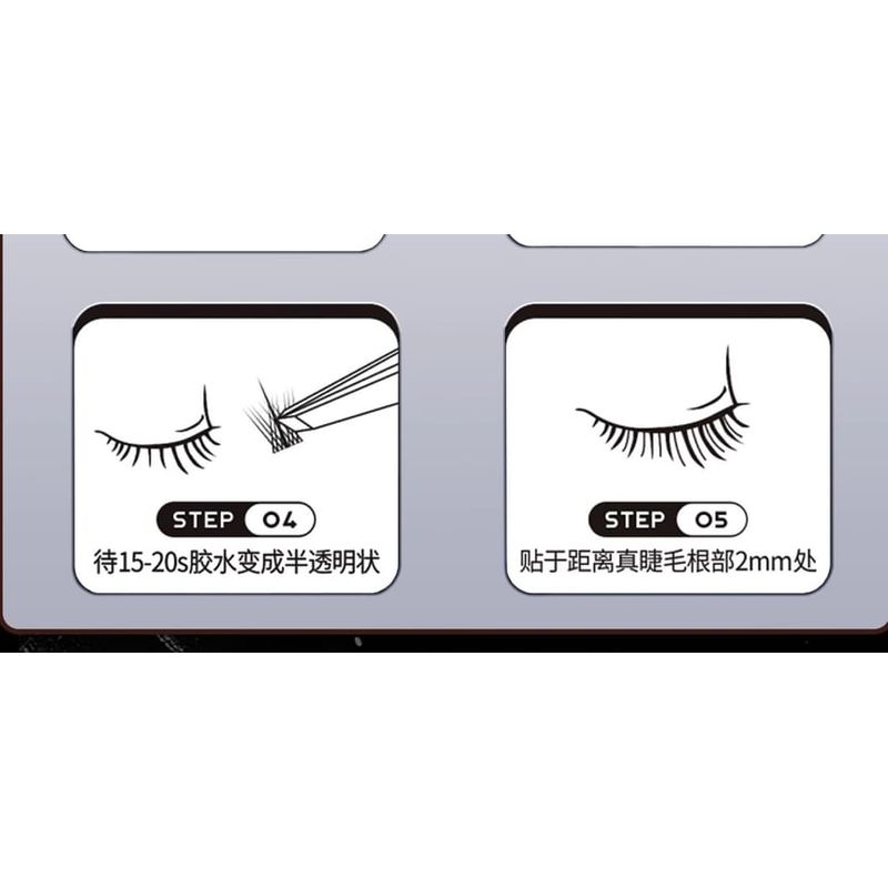 Mogugu - Natural Multipack False Eyelashes Cluster
