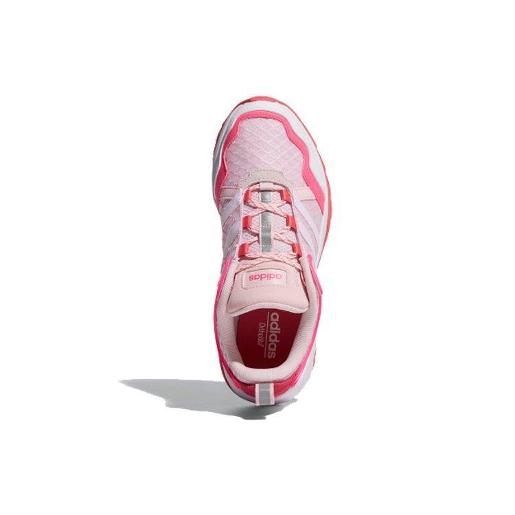Adidas Neo 20-20 Fx Trail Lace-Up Pu Cushioning Low-Top Running Shoes Women Sneaker Pink EH2219