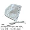 Adjustable Baby Lace Hats Cotton Newborn Cap Fashion Toddler Sun Hat  Outdoor