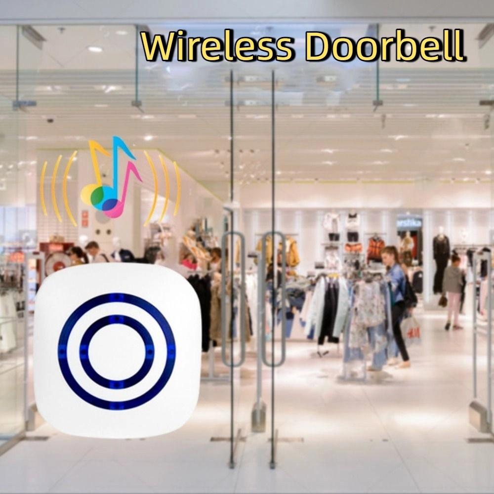 Long Transmission Range PIR Infrared Sensor Volume Adjustment Door Bell Alarm  Apartment