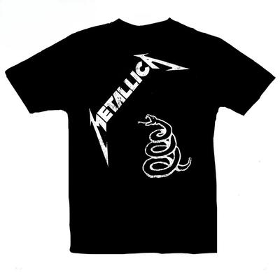T-shirt Metallica Band Rock, Unisex, Band Retrò Heavy Metal Rock, Street Hip-hop Appassionato d'Arte T-shirt Trendy