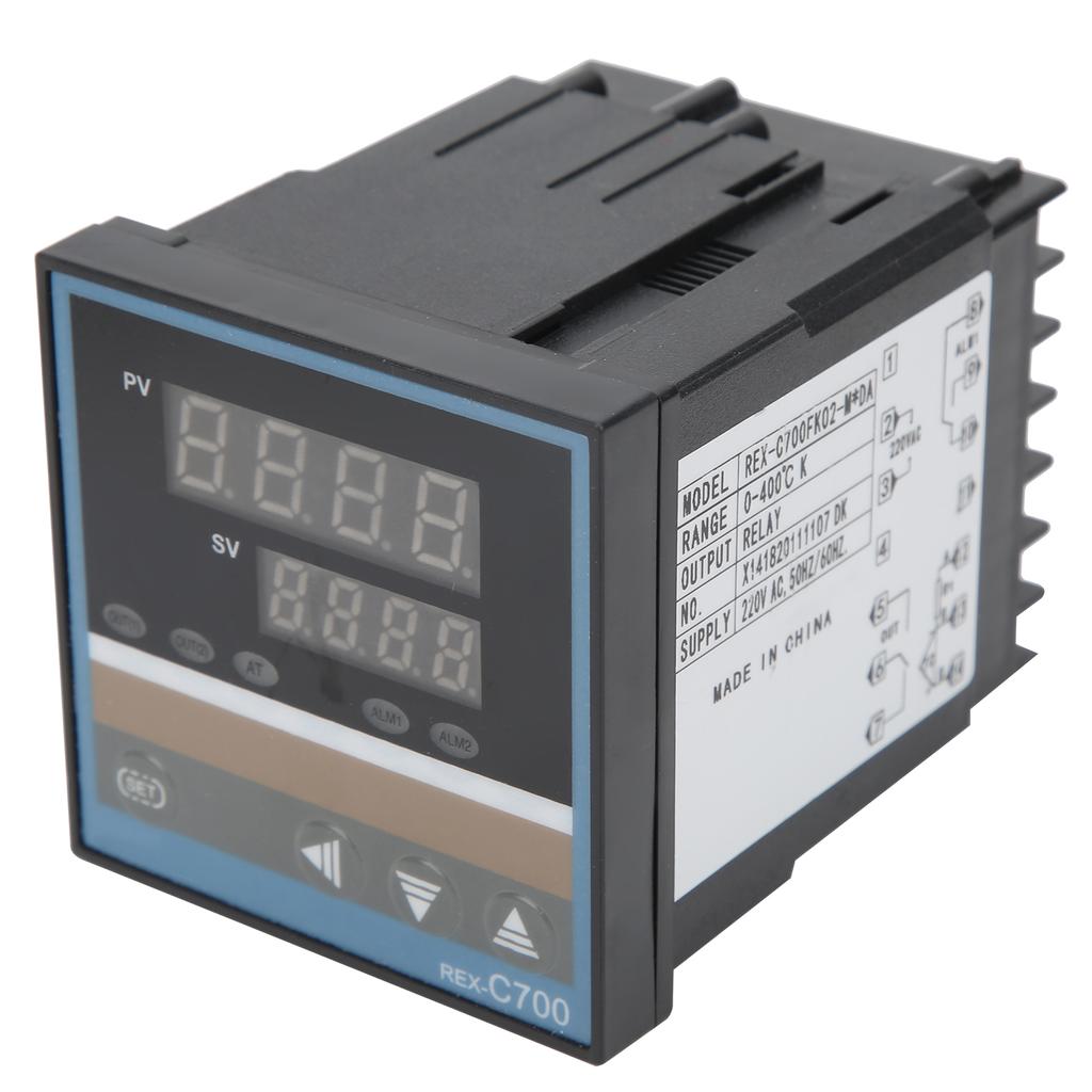 BERM PID Thermostat Digital Display Temperature Controller Switch 220V REXC700FK02M X DA