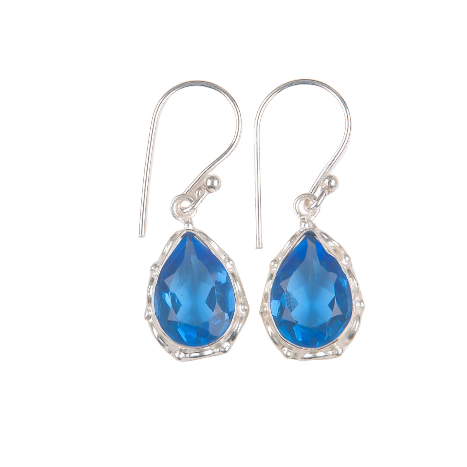 

Tanzanite Gemstone 925 Sterling Silver Handmade Earrings 1.30 For Mother s Day EE-3-9