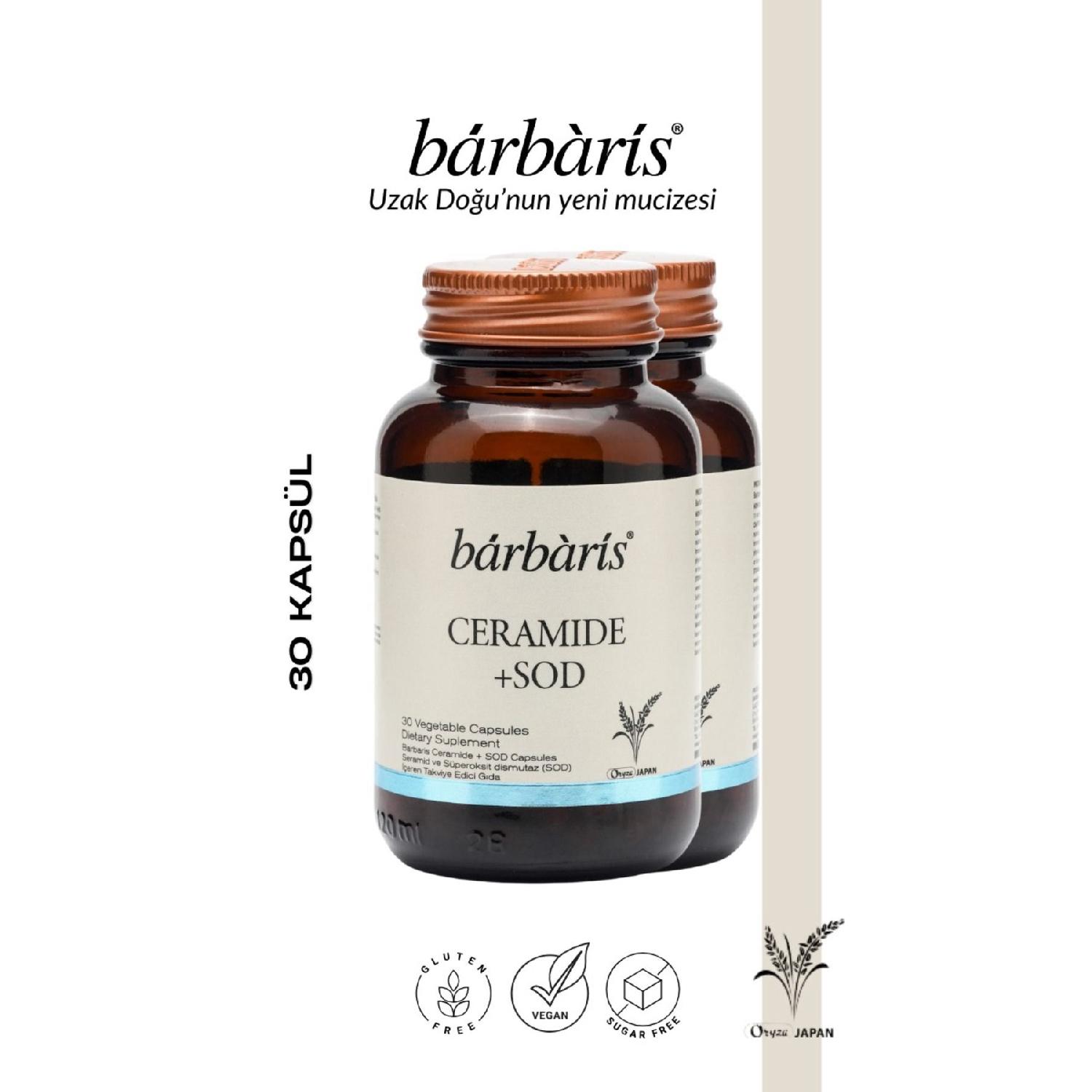 

Barbaris Ceramide Sod 30 Capsulas 2* Package