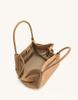 JWPEI 2025 Dumpling Handbag: Genuine Leather Tote & Crossbody Bag, Available In Large & Small Sizes for Women.