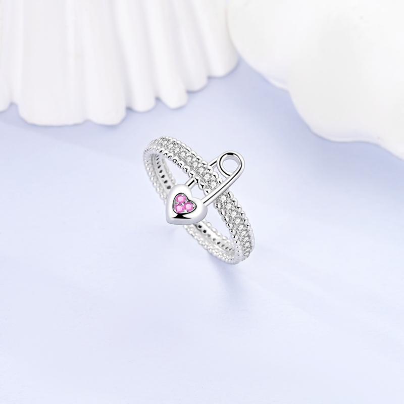 New 925 Silver Rings Firefly Hollow Rose Infinite Love Simple Ring for Women Wedding Engagement Party Jewelry Gift