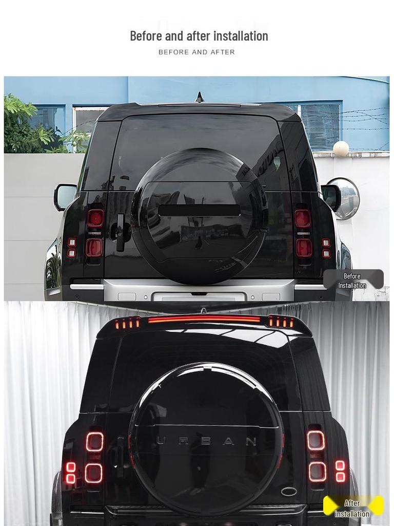 Compatible Urban Spare Tire Cover for Land Rover Defender 90/110/130