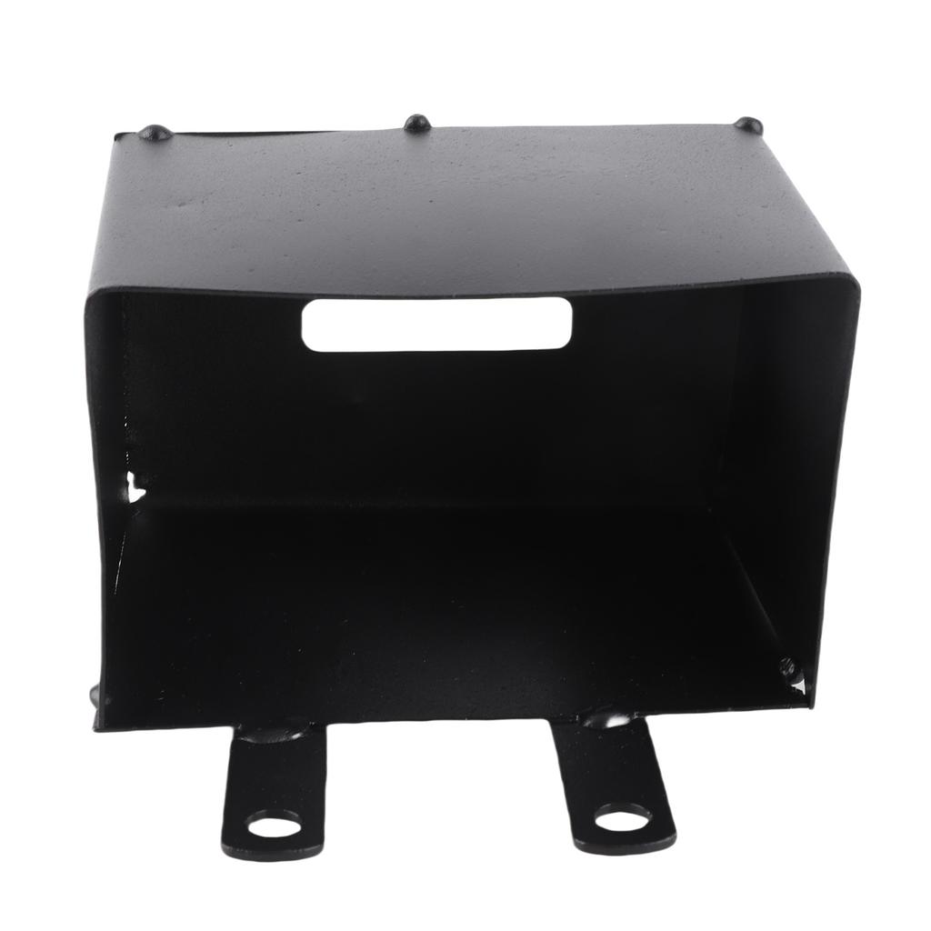 Battery Carrier Case Black Rustproof Sturdy Structure for 50cc To 125cc ATV Motorbike Dirt Bike