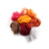 36 Colors Wool Fiber Dyed Roving For Needle Felting Hand Spinning Set