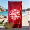 PSV Eindhoven FC Telo da Spiaggia Stampato Personalizzato Logo Calcio Supporto Nome Personalizzato Testo Asciugamano Assorbente Per Sport Viaggio Regalo Speciale