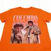 Columbo Fan Retro 90s Vintage Bootleg Rap Meme Holiday Fashion Valentines Day Printed TShirt Tops Gift Summer Shortsleev
