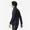 Mizuno Soft Dry Knit Hybrid Dress Size M Men's Jacket, Sweat-Wicking, Quick-Drying, Warm-Up Jersey, Navy, (32MCB001)