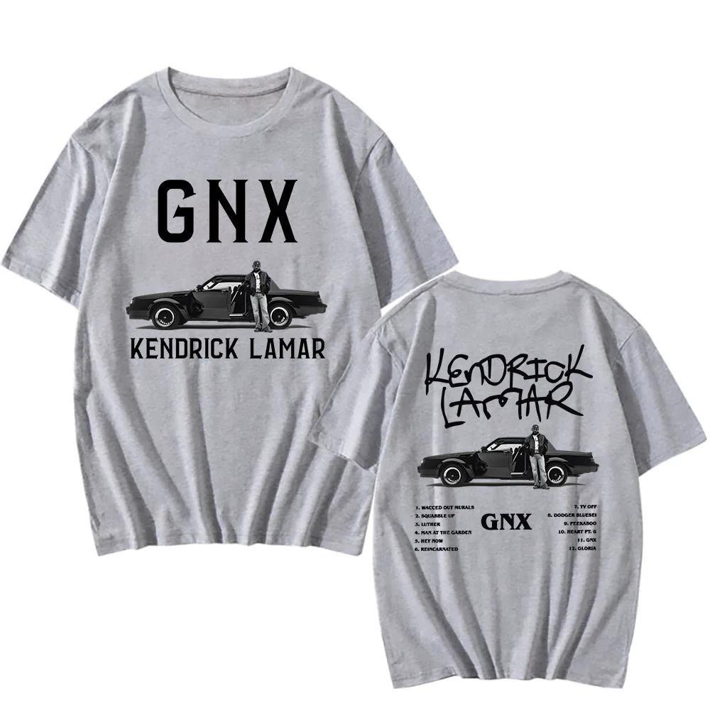 Kendrick Lamar X SZA GrandNational Tour 2025 Tshirts GNX Album Graphic Print T-shirt Cotton Summer Soft Tee-shirt Unisex Men Top