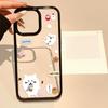Custodia in Acrilico per Telefono per iPhone 11 12 13 14 Pro 12 14 16 Pro Max per Samsung A16 A36 A56 S24 FE Custodia per Telefono Cellulare Anti-caduta Verniciata di Alta Qualità