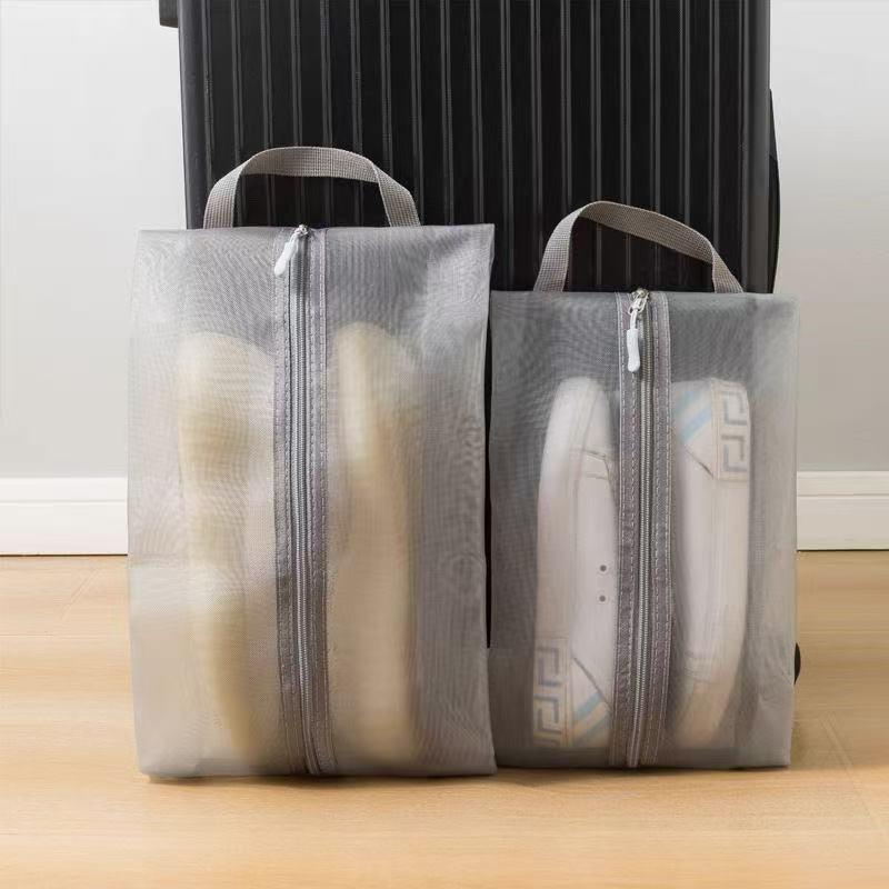 Portable Mesh Shoe Storage Bag for Travel - Dustproof and Durable