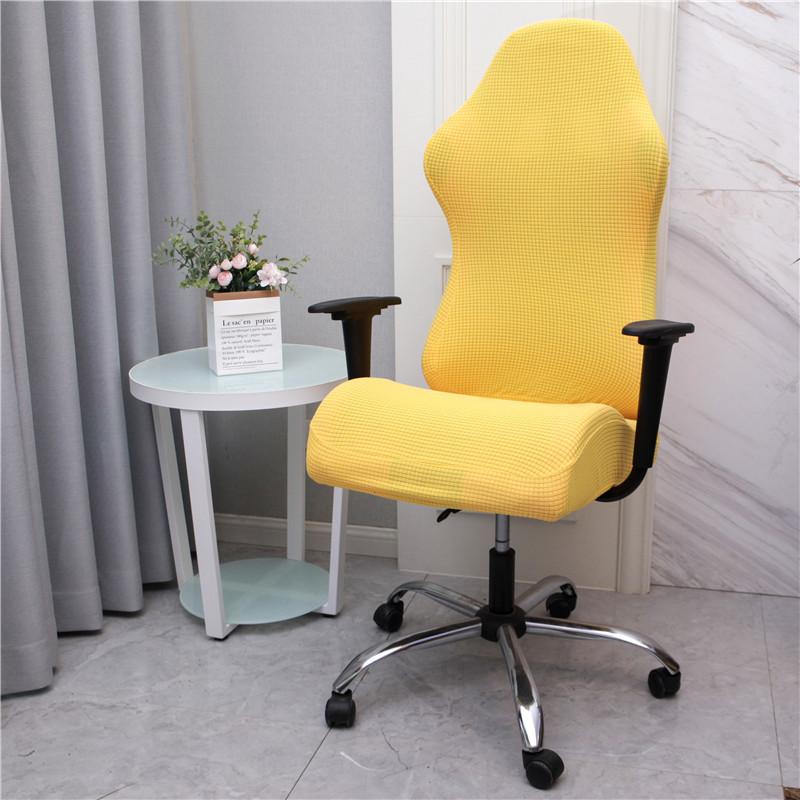 Elastic E-sports Chair Cover for Home Office Internet Cafe Armchair Thickened Cover for Computer Chair Dining Chair
