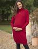 Casual Maternity Dress for Red [Serafin] Dress, Breastfeeding, ELENA, Women's,