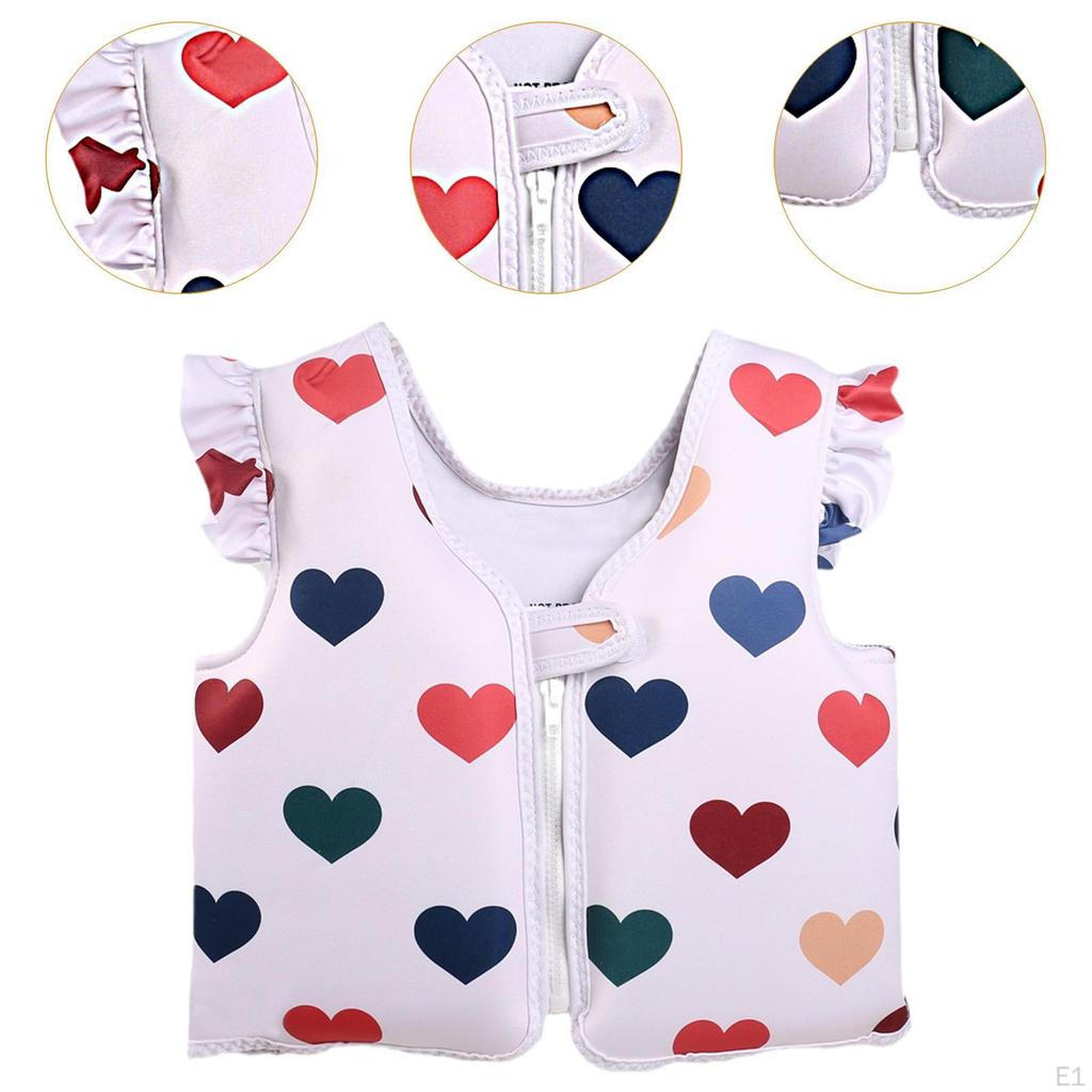 Kids Swim Vest Learning Buoyancy Aid for Beach Playing Kayaking Boating