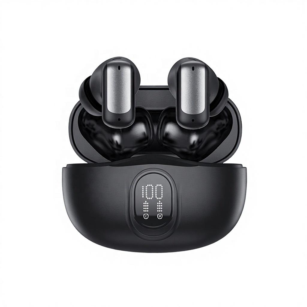 ANC In-Ear TWS Earbuds with JL Chipset Digital Display Long Battery Life CE/FCC/ROHS Certified /ODM Customization