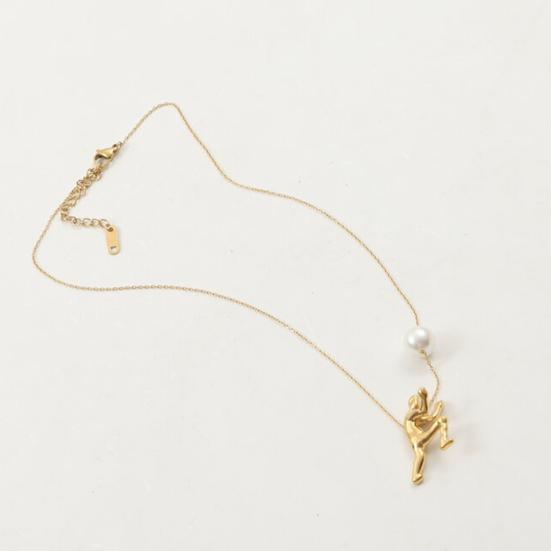 Halskjede Sisyfos Anheng Fuskperle Justerbar Lengde Halskjede Gresk Mytologi Utholdenhetssymbol Smykker Gave