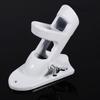 2 Angle Aluminium Alloy Flag Pole Holder Mounting Wall Mount Flagpole Windsock Bracket White