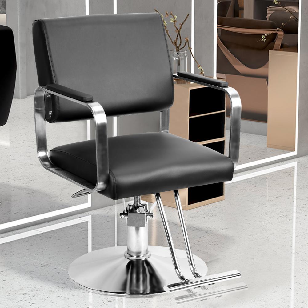 Hydraulischer Friseurstuhl – Höhenverstellbarer Salon-Stylingstuhl, Schwerlast-Friseurstuhl für Salon-Ausstattung
