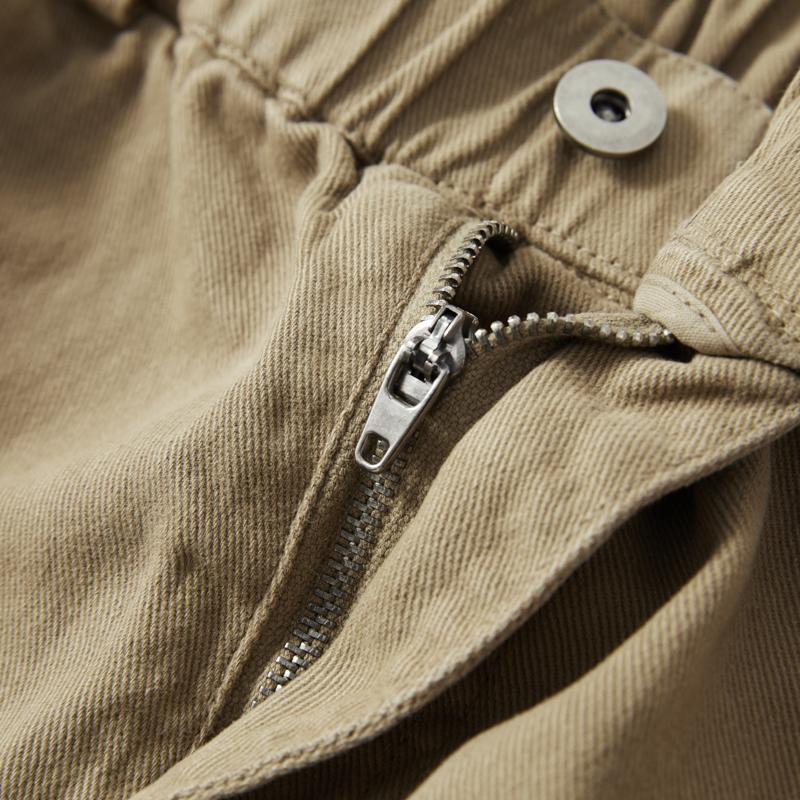 Work Shorts Men's Summer Shorts Men's Loose Casual Five Quarter Pants