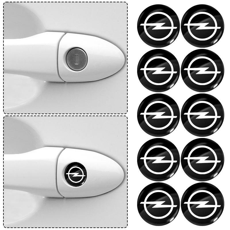 Car Door Lock Keyhole Protective Cap Key Socket Cover Trim Sticker For Opel Astra H G Corsa Insignia Astra Antara Meriva Zafira Interior