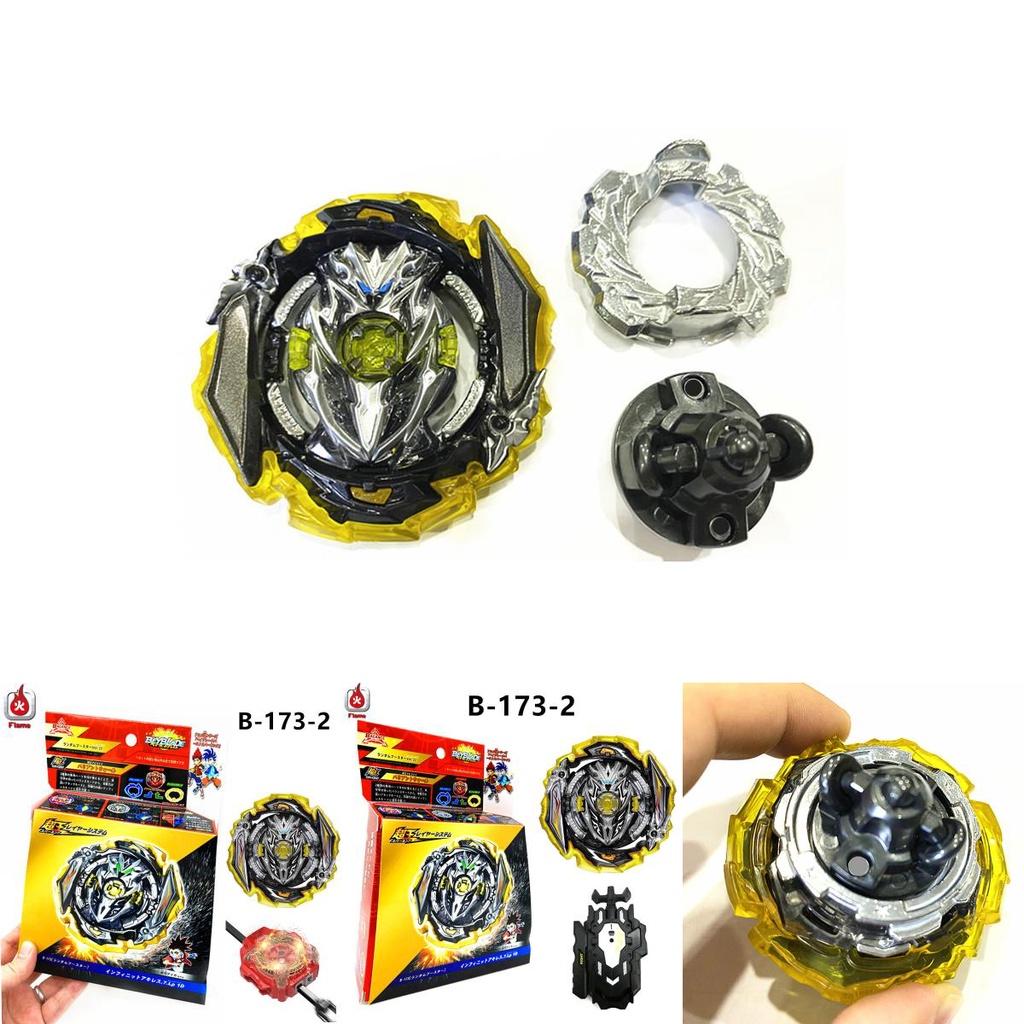 Beyblade Burst Superking B-173-02 Infinite Achilles 7 Loop 1d Shield With Launcher