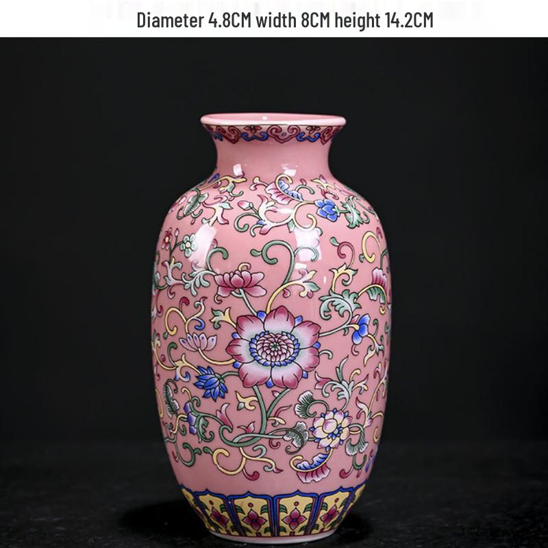 Antique Blue and White Chinese Porcelain Vase - European & American Handicraft for Flower Arrangements