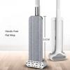 Lamgool Squeeze Mop Magic Flat Hands Free Washing Lazy Mops for House Floor Cleaning Household Cleaning Tools with Replaced Pads