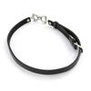 Les Trésors De Lily [J5427] - Mixed Black/steel 'Horse Riding' Bracelet - 7 Mm