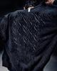 Nomanual T.B Punching Knit Cardigan - Black