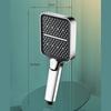 Silver Shower Head Set 3 Mode with 1.5m Leak- Proof Stainless Hose and Bracket High Pressure Handheld Shower Head for Bathroom