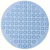 Round Shower Mat, Pvc, Non-Slip & Waterproof, Massage & Safety Features For Bathroom, Ideal For Home Use - Odorless