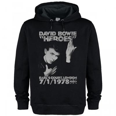 Amplified Unisex Adult Heroes 1978 David Bowie Hoodie
