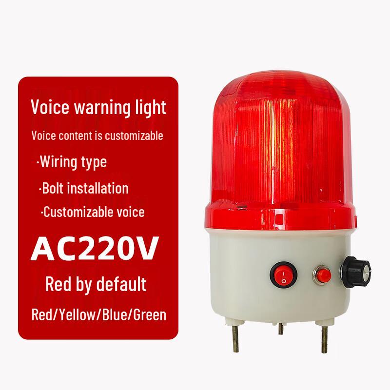 Voice and Light Alarm