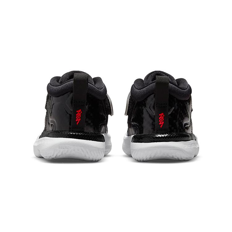 Jordan Zion 1 Infrared Zion Infrared Mid top Toddler Shoes Black Infant And Toddler DC2023-006