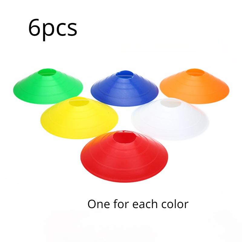 

Набор конусов для дисков для ловкости, футбольные тренировочные тарелки, конусы, маркерные диски, мультиспортивные тренировочные космические конусы, аксессуары для тренировок