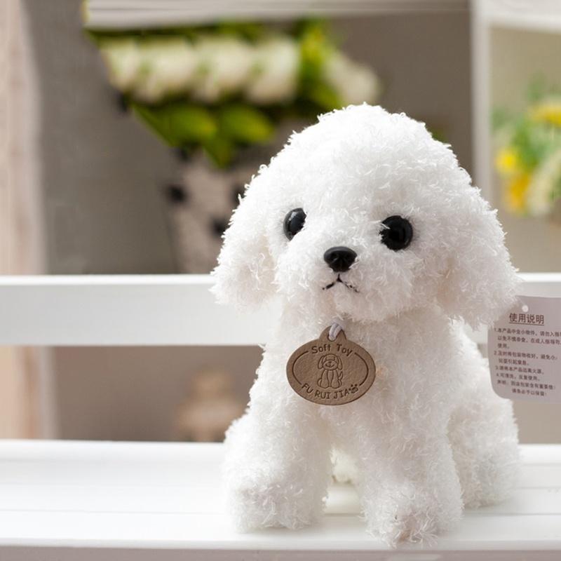 Adorable Teddy Dog Plush Small Pet Animal Stuffed Toy Perfect For Childrens Gifts