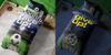 Bedding set glowing in the dark 140x200 football pitch