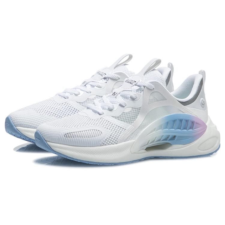 Li Ning Comet Textile, TPU Cushioning Slip Resistant Abrasion Resistant Breathable Lightweight Low top AGLR044-1